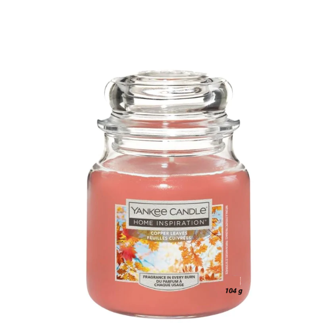 Candela Piccola da 104gr Copper Leaves