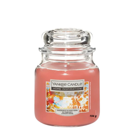 Candela Piccola da 104gr Copper Leaves