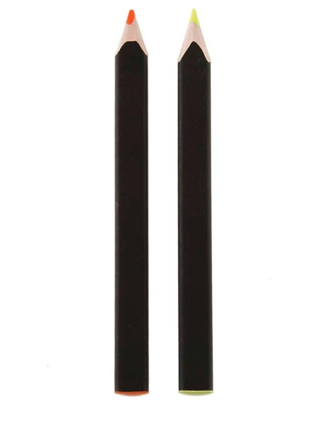 Set Matite Fluo Evidenziatori + temperino