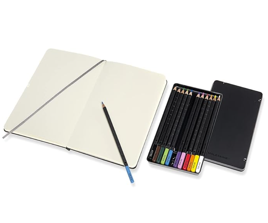Sketchbook + 12 matite color acquerellabili