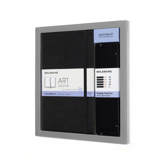 Sketchbook + 5 matite Graduate