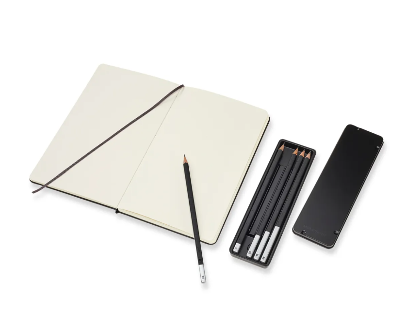 Sketchbook + 5 matite Graduate