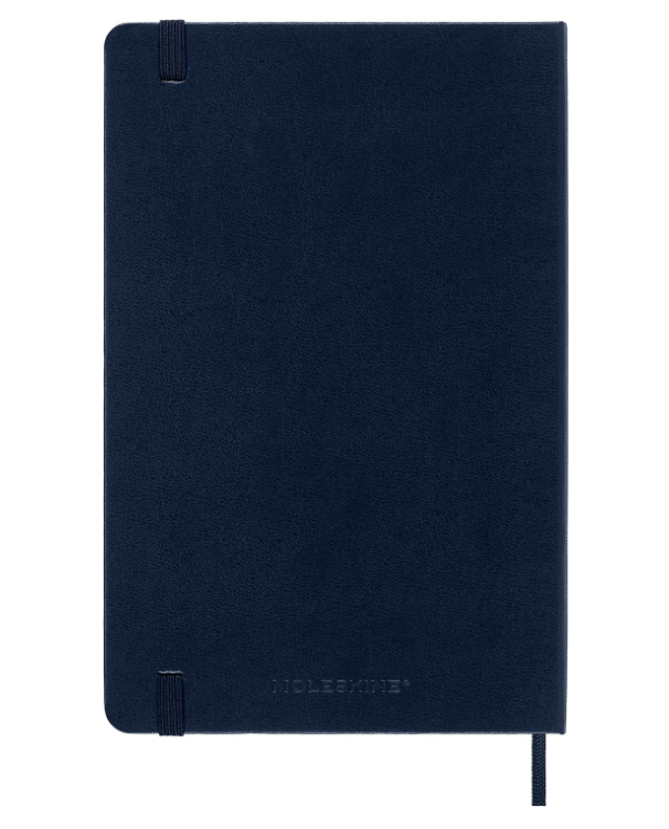 Taccuino Large Rigido Pagina Bianca Blu Zaffiro