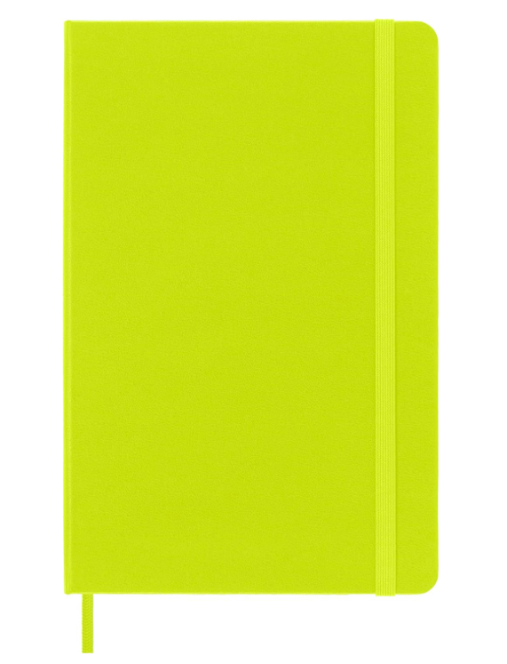 Taccuino Large Rigido Pagina Bianca Verde Lime