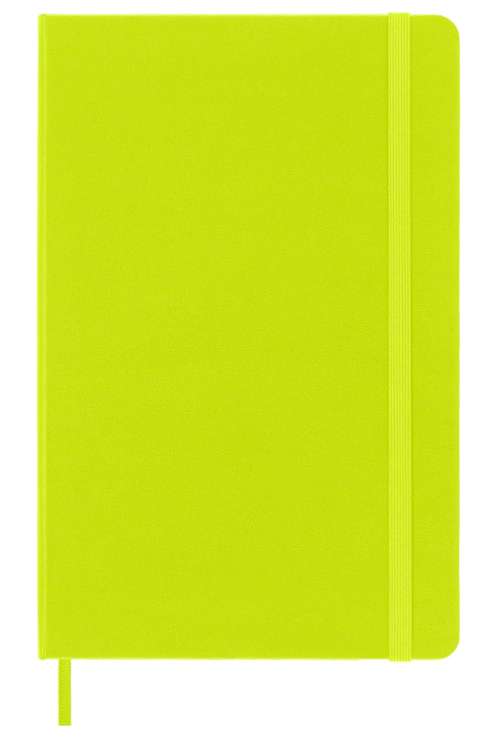 Taccuino Large Rigido Pagina Rigata Verde Lime