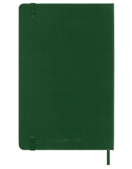 Taccuino Large Rigido Pagina Rigata Verde Mirto