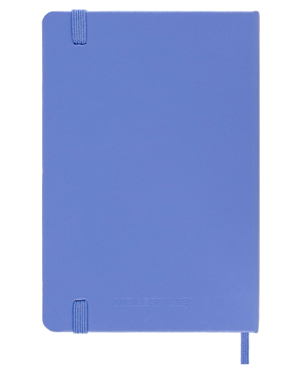 Taccuino Pocket Rigido Pagina Bianca Blu Ortensia