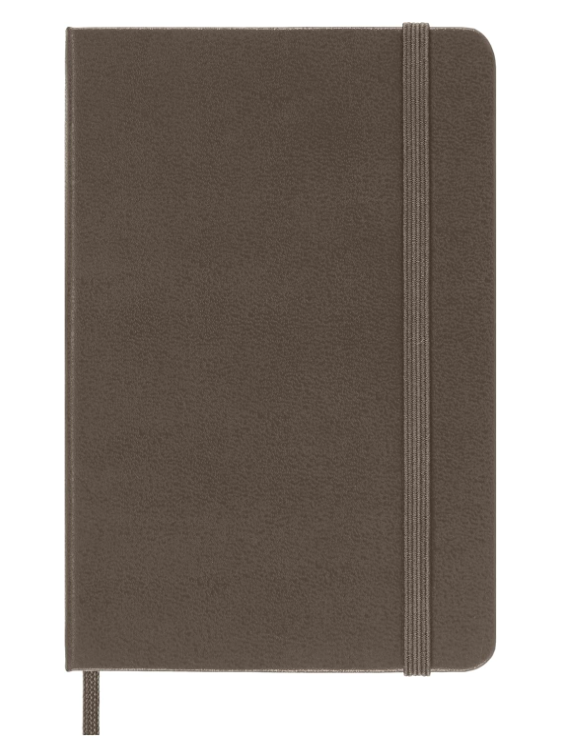 Taccuino Pocket Rigido Pagina Bianca Marrone