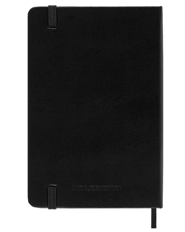 Taccuino Pocket Rigido Pagina Bianca Nero