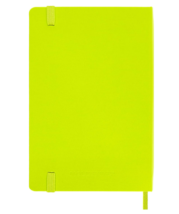 Taccuino Pocket Rigido Pagina Bianca Verde Lime