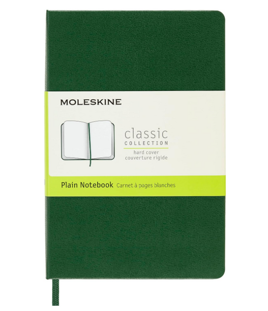 Taccuino Pocket Rigido Pagina Bianca Verde Mirto