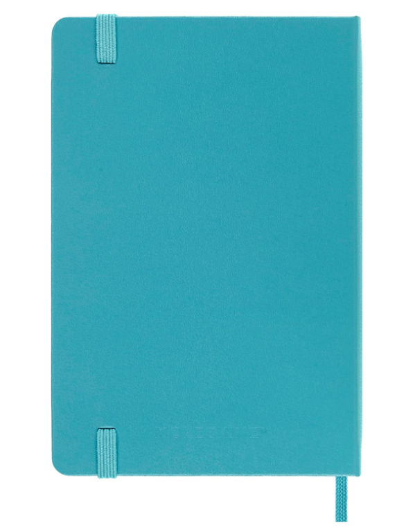 Taccuino Pocket Rigido Pagina Rigata Blu Reef