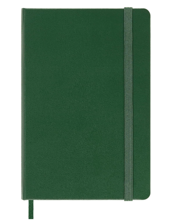 Taccuino Pocket Rigido Pagina Rigata Verde Mirto