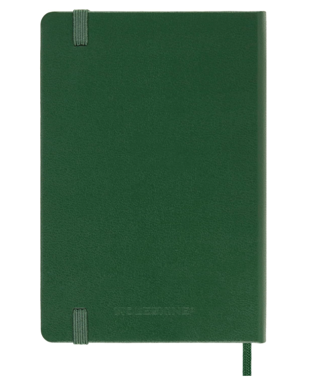 Taccuino Pocket Rigido Pagina Rigata Verde Mirto