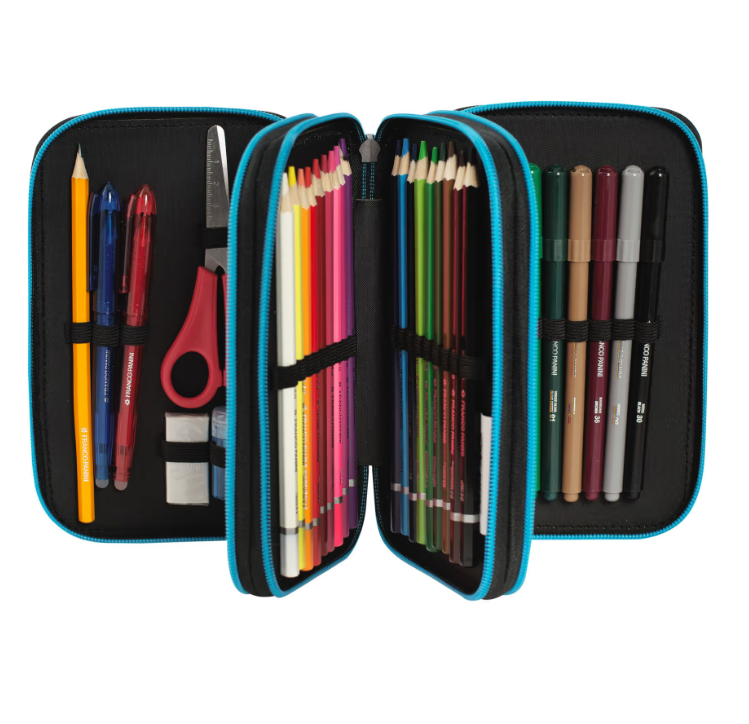 Astuccio 3 Zip Completo One Piece