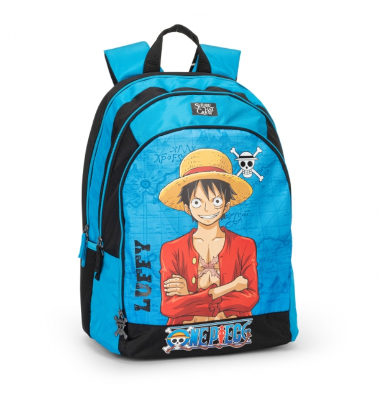 Zaino Scuola 3 Scomparti One Piece