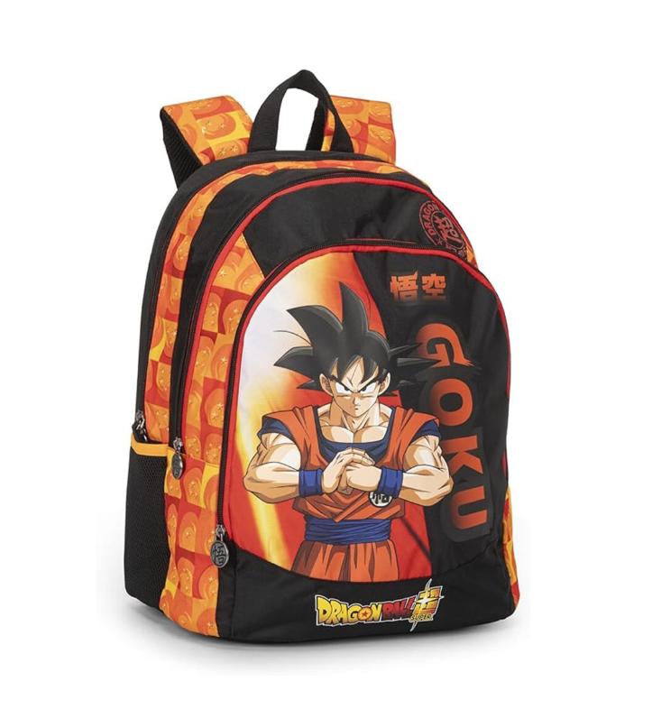 Zaino Scuola 3 Scomparti Dragon Ball