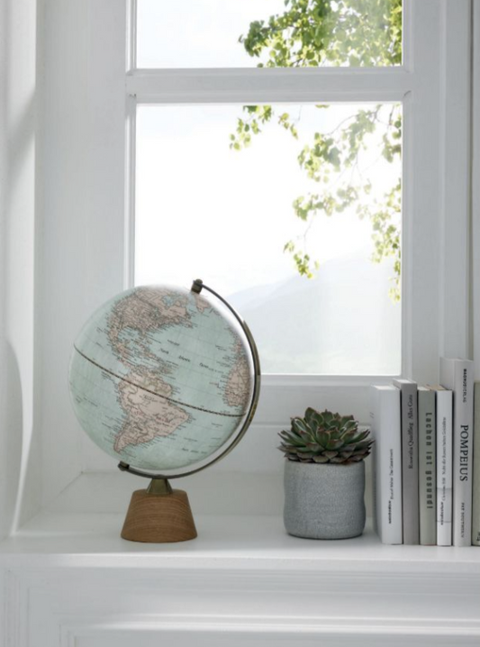 Mappamondo Base Legno Ariane Antique