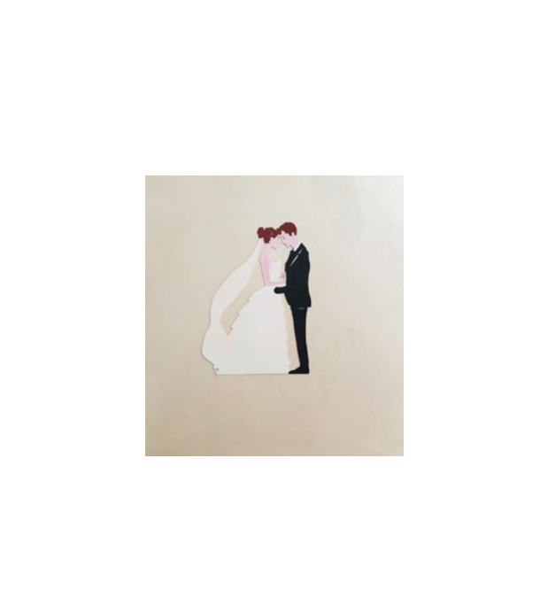 Biglietto Augurale Pop-Up Matrimonio Altare