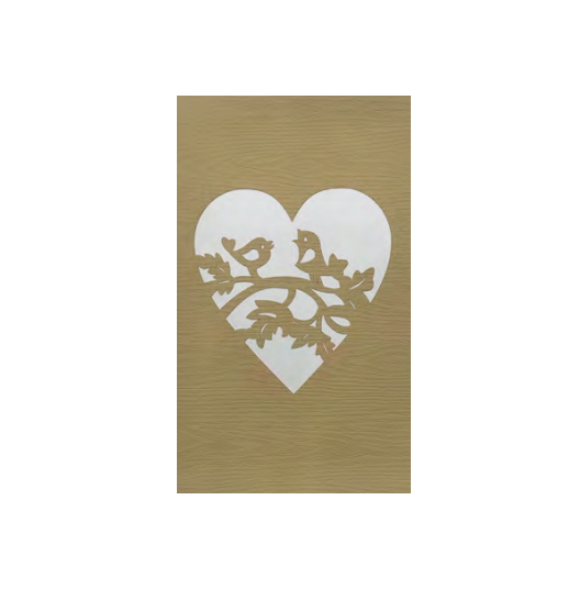 Biglietto Augurale Origami Innamorati Quercia