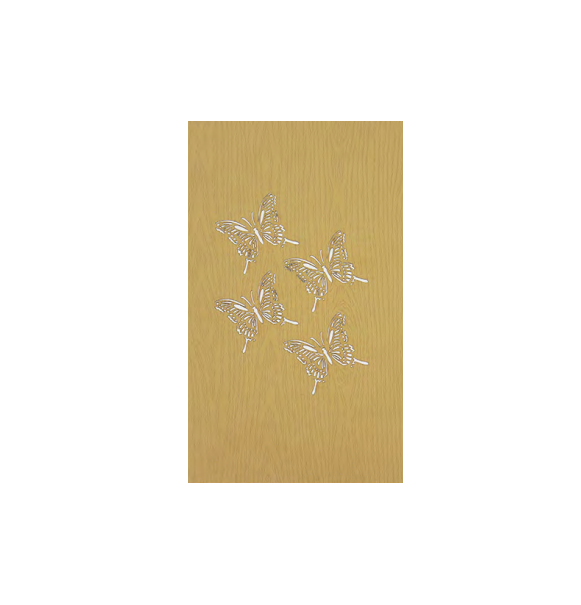 Biglietto Augurale Origami Farfalla