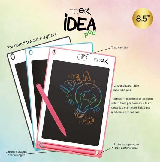 Lavagna da disegno elettronica Cancella e riscrivi