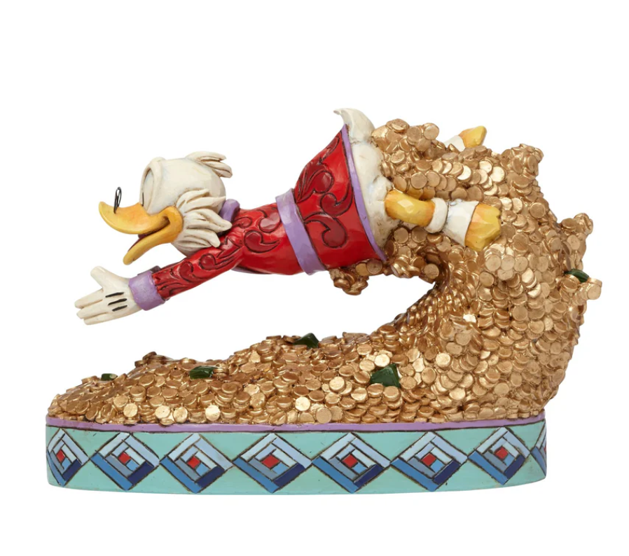 Zio Paperone e il suo tesoro Disney Traditions Jim Shore