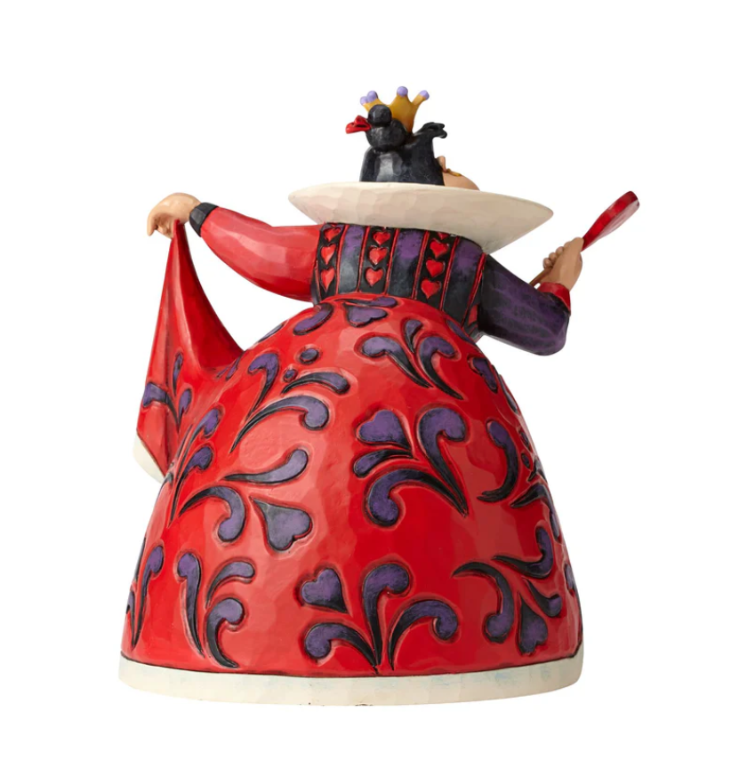 Statuetta Regina Di Cuori 75Th Anniversario Disney Traditions Jim Shore