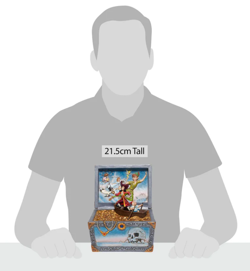 Statuetta Il Tesoro Di Peter Pan - Disney Traditions Jim Shore