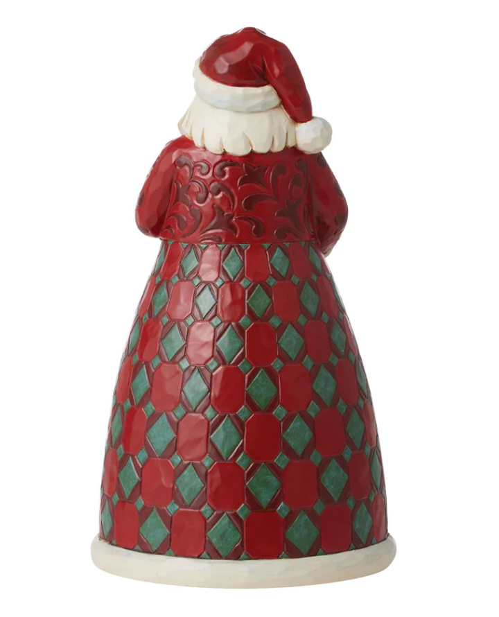 Statuetta Babbo Natale - Camino Vigilia Di Natale - Jim Shore