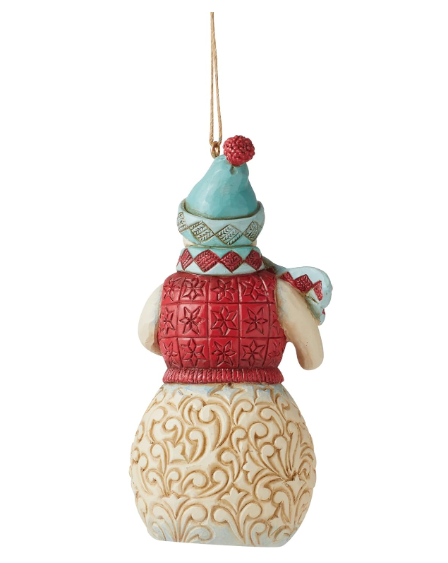 Statuetta Pupazzo di neve Jim Shore Heartwood Creek