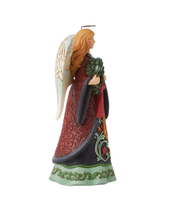 Statuetta Angelo Holiday Manor - Jim Shore Heartwood Creek