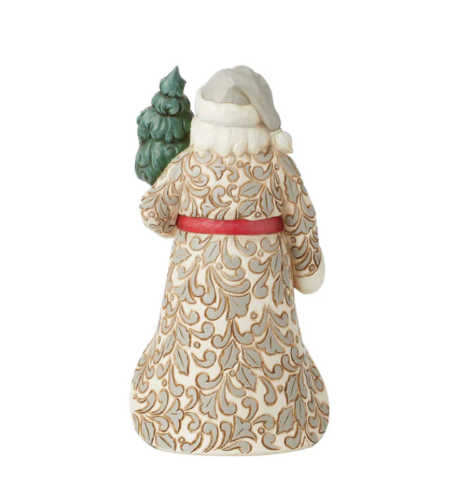 Statuetta Babbo Natale Scozzese Palmer Jim Shore Heartwood Creek