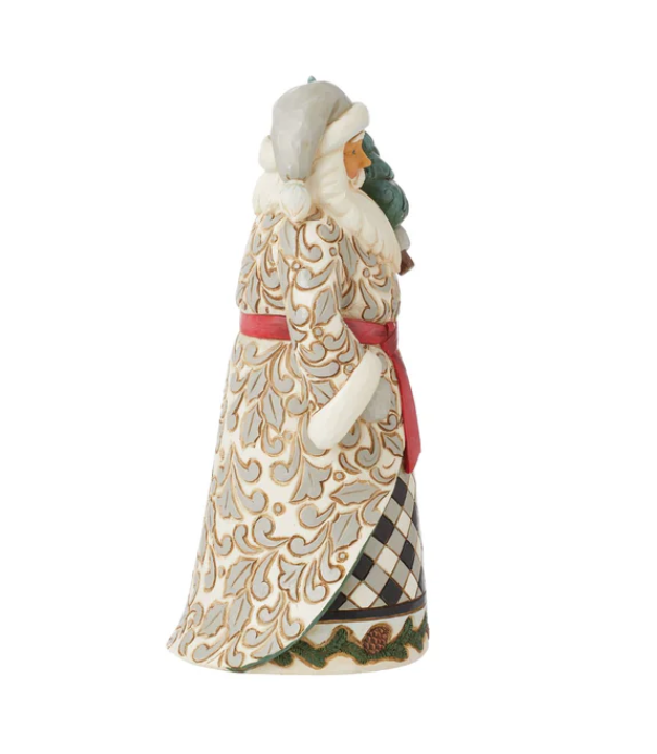 Statuetta Babbo Natale Scozzese Palmer Jim Shore Heartwood Creek