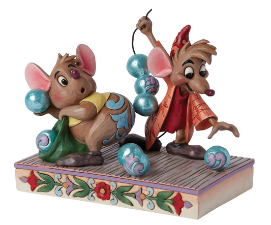 Statuetta Gus E Jaq – Disney Traditions Jim Shore