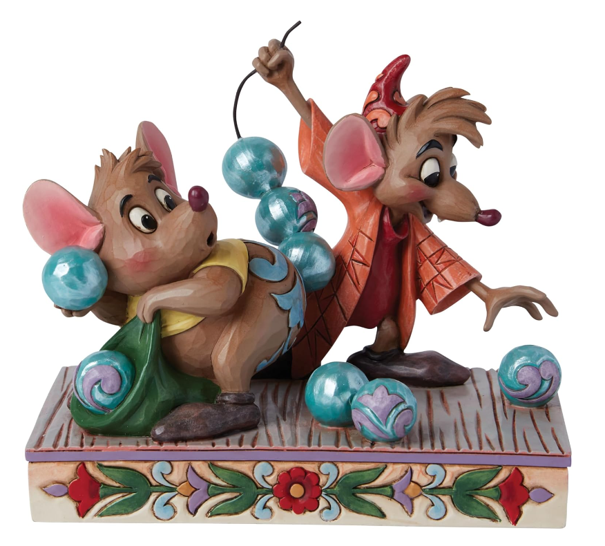 Statuetta Gus E Jaq – Disney Traditions Jim Shore