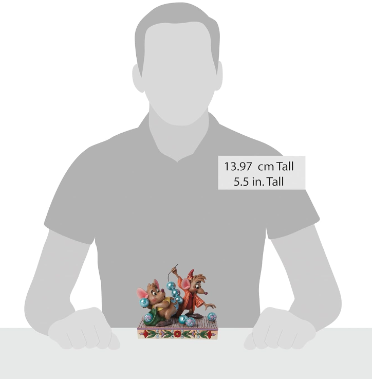 Statuetta Gus E Jaq – Disney Traditions Jim Shore
