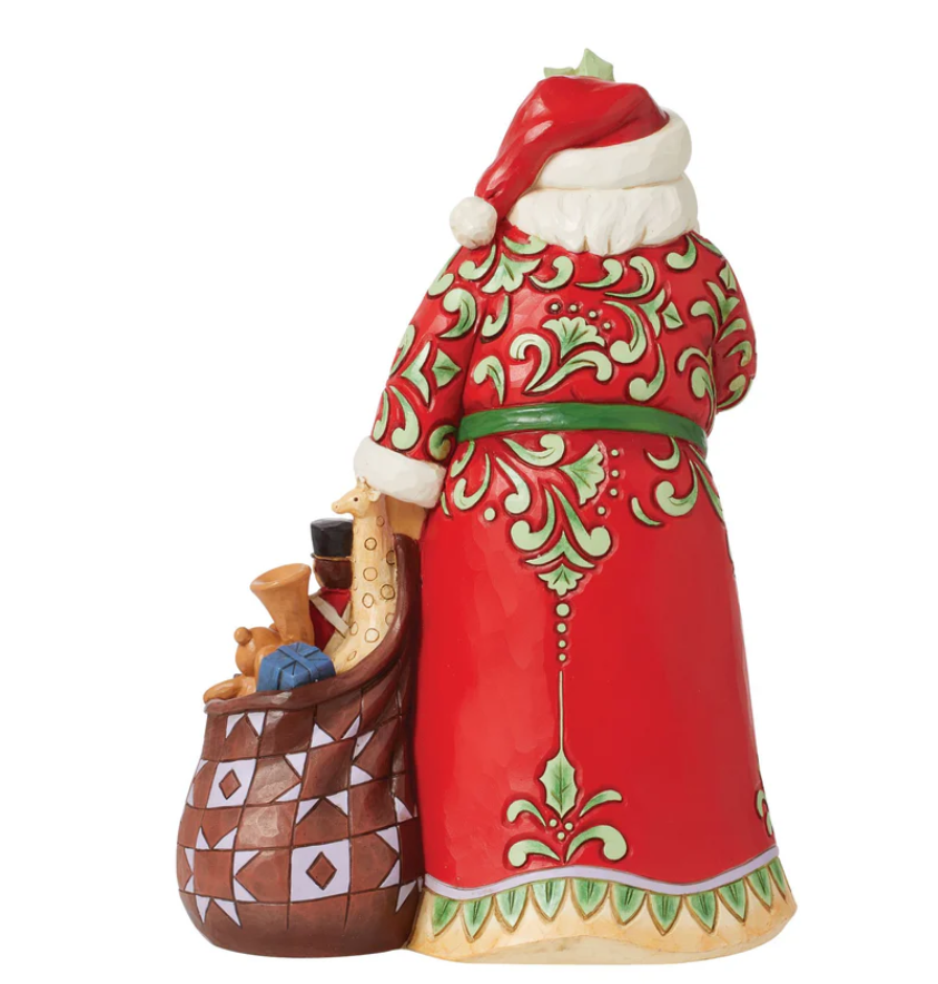 Statuetta Babbo Natale Silenzio - Jim Shore Heartwood Creek