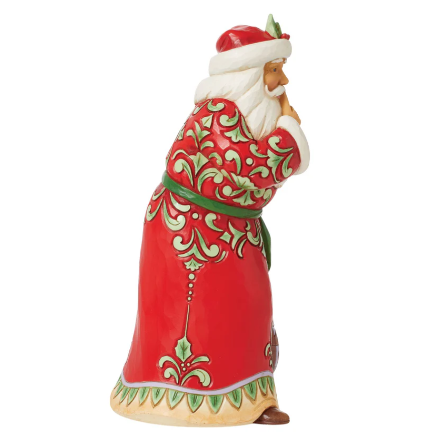 Statuetta Babbo Natale Silenzio - Jim Shore Heartwood Creek