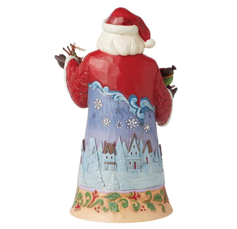 Statuetta Babbo Natale Nel Cielo Notturno Jim Shore