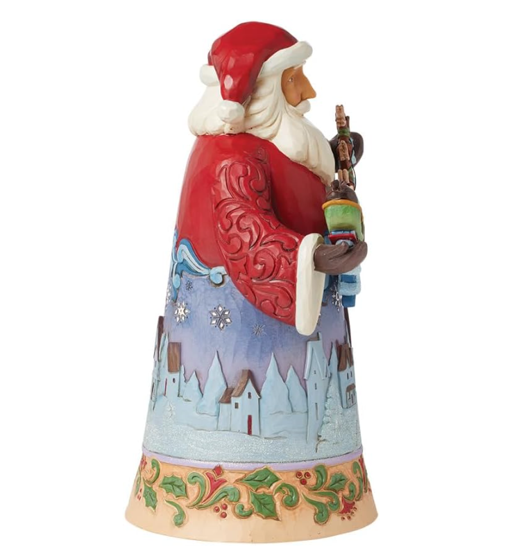 Statuetta Babbo Natale Nel Cielo Notturno Jim Shore