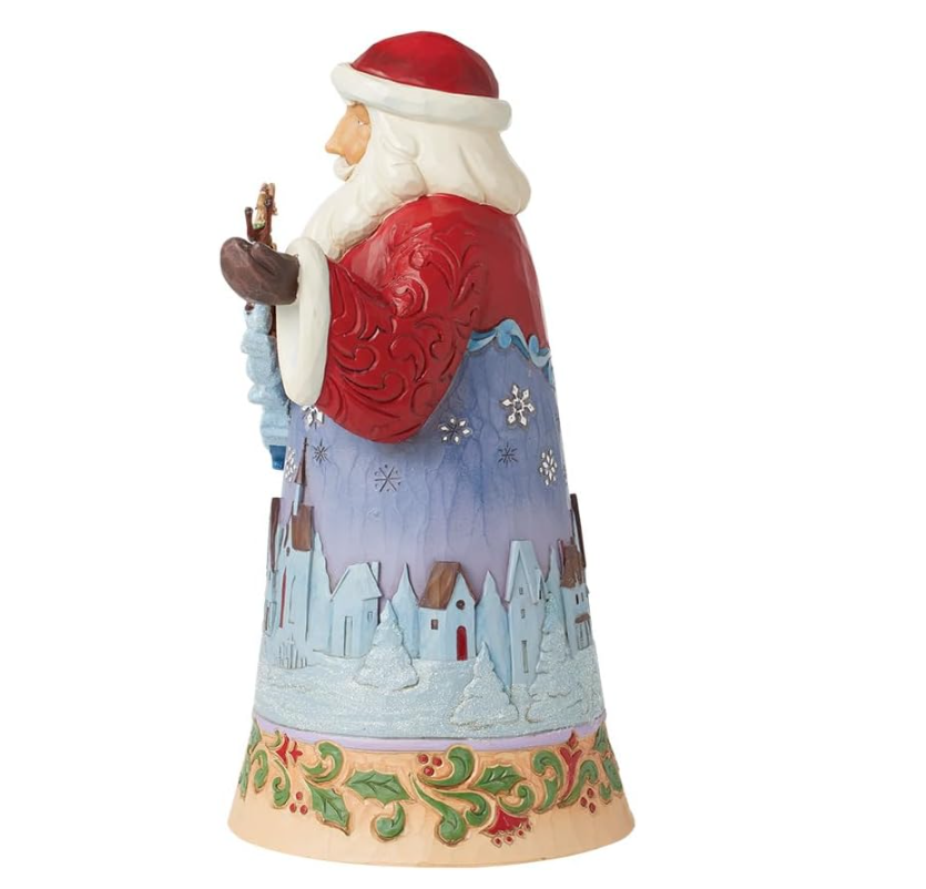 Statuetta Babbo Natale Nel Cielo Notturno Jim Shore