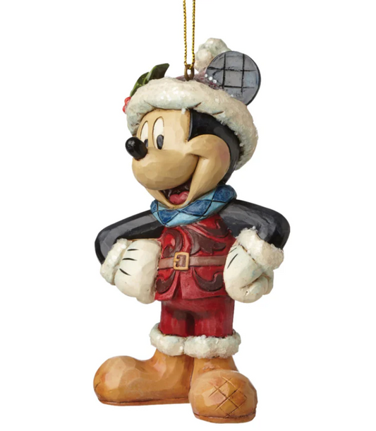 Statuetta Topolino con Glitter Disney Trdaitions Jim Shore