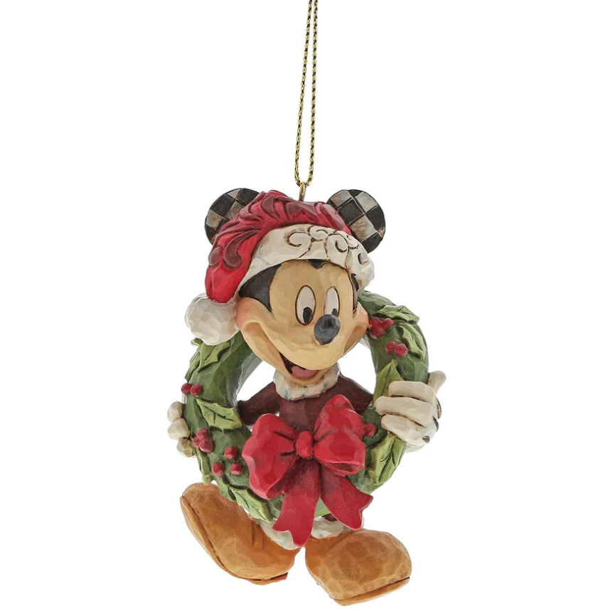 Statuetta Addobbo Topolino Disney Traditions Jim Shore