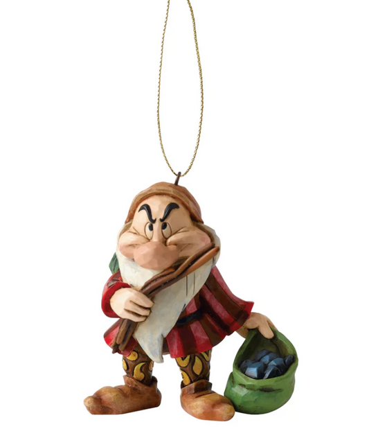 Statuetta Addobbo Brontolo Disney Traditions Jim Shore