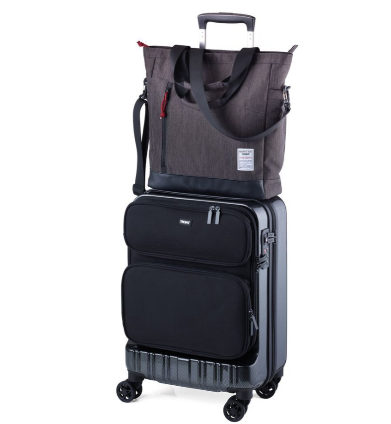 Borsa a Tracolla Business Shoulder Bag Grigio Antracite/Nero