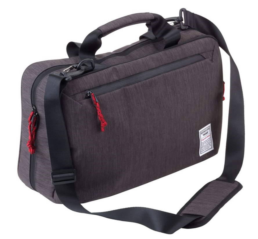 Borsa Business Briefcase Porta Computer Grigio Antracite/Nero