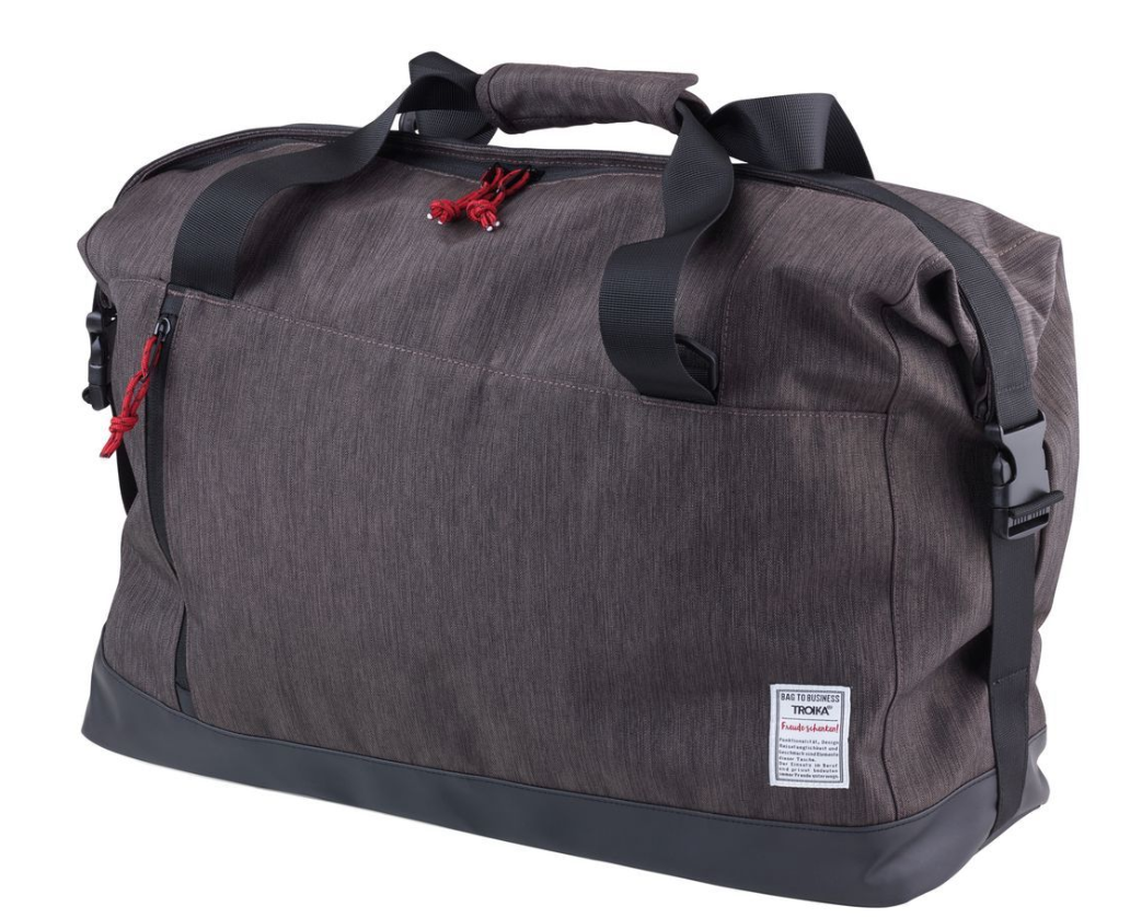 Borsa da Viaggio Business Weekender Grigio Antracite/Nero
