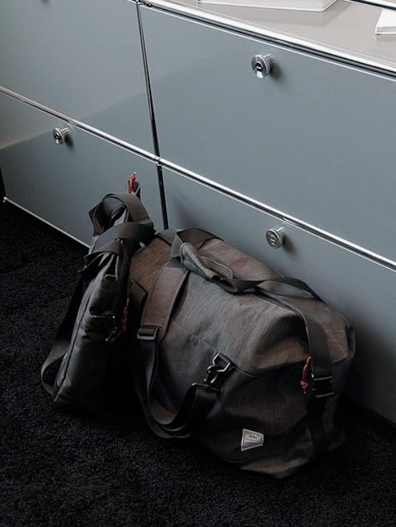 Borsa da Viaggio Business Weekender Grigio Antracite/Nero