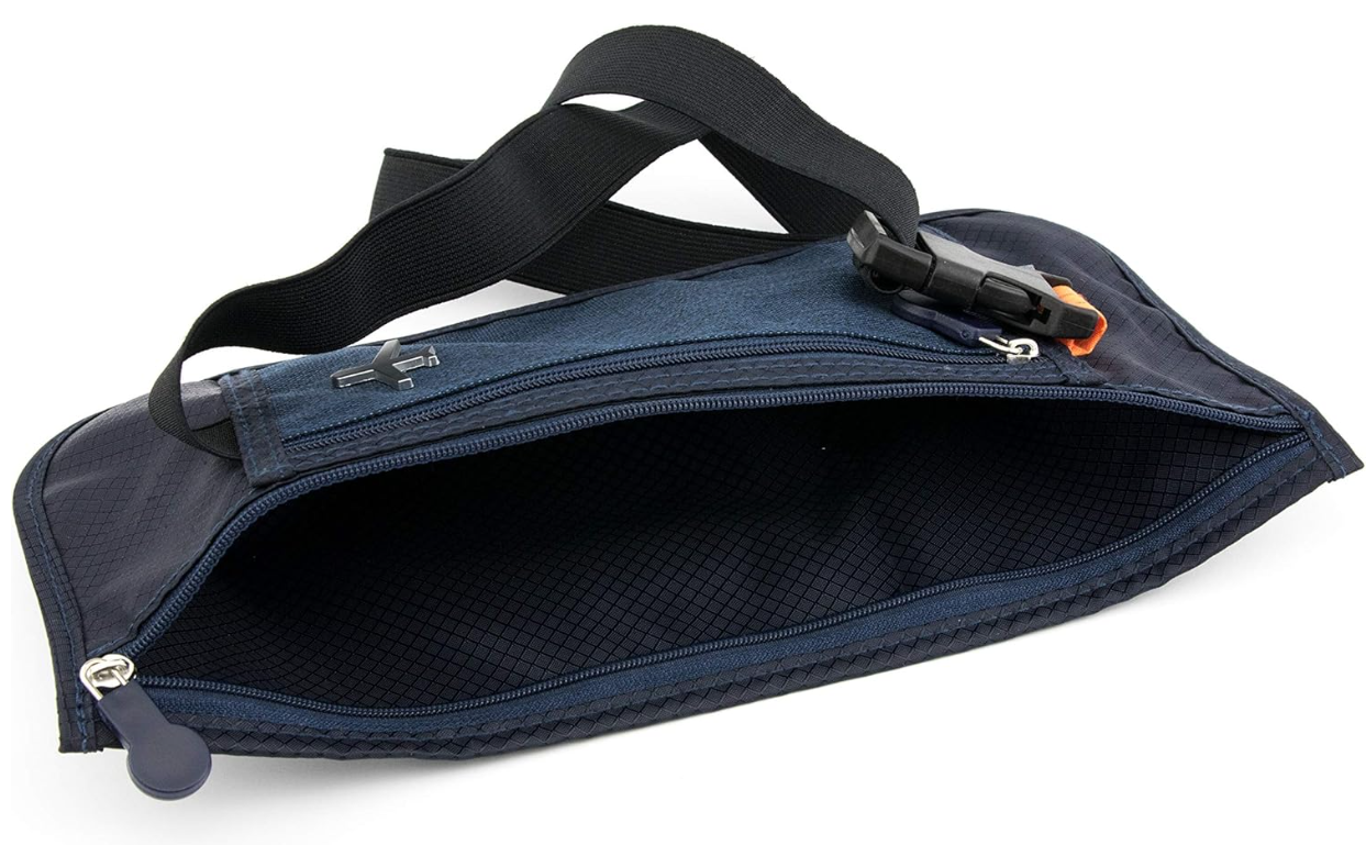 Marsupio Porta documenti con 2 scomparti Dark Blue